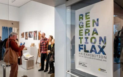 Super Plant: Parsons Showcases Flax’s Strength, Beauty, and Utility