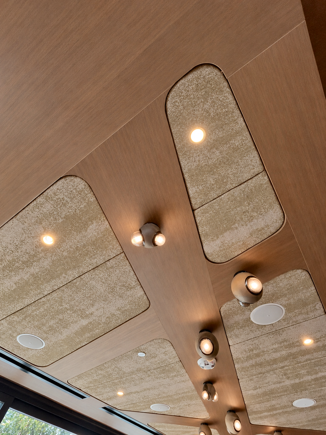 Ekoa True wall surfaces at Reposado Restaurant, San Mateo, California